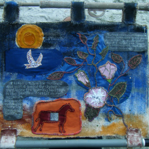 Passchendaele wall-hanging Wall-hanging inspired by the battle of Passchendaele by Brian Thomas