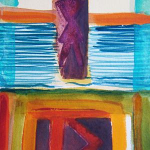 Recurring Themes Watercolour painting called 'Recurring Themes' by Sue Murdoch