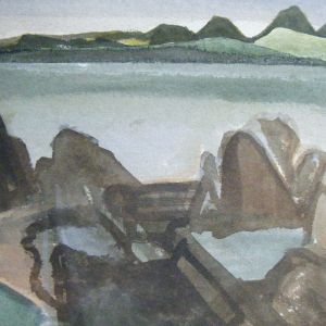 Paps of Jura Watercolour painting 'Paps of Jura' by Sue Murdoch